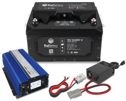 12V HUSKY 2 INV AIMS KIT + Charger